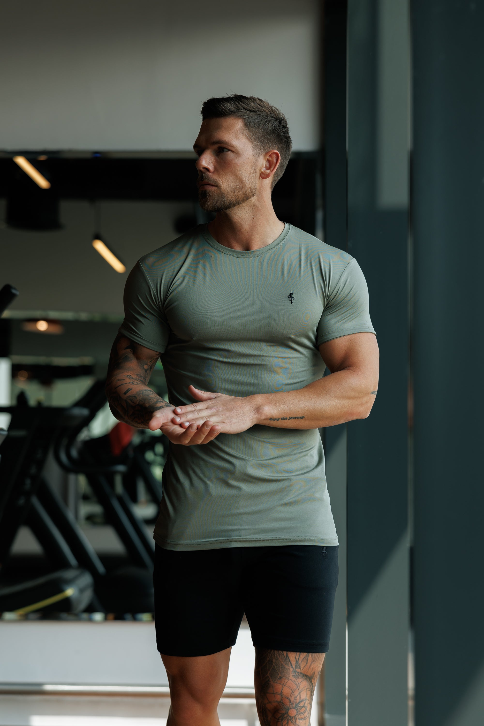 Olive / Black Gym Crew - FSH1279