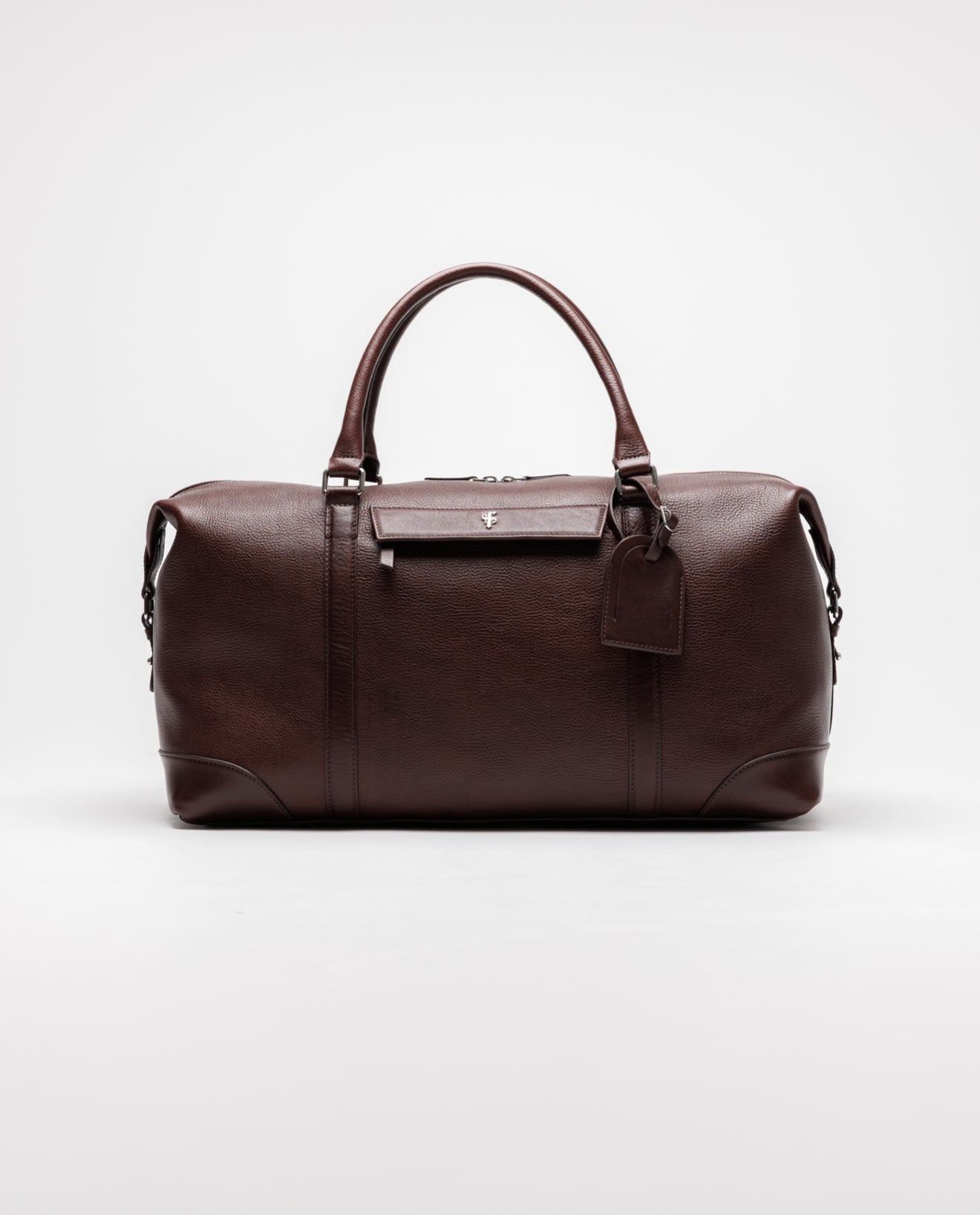 Brown Leather Holdall Bag - FSH1426