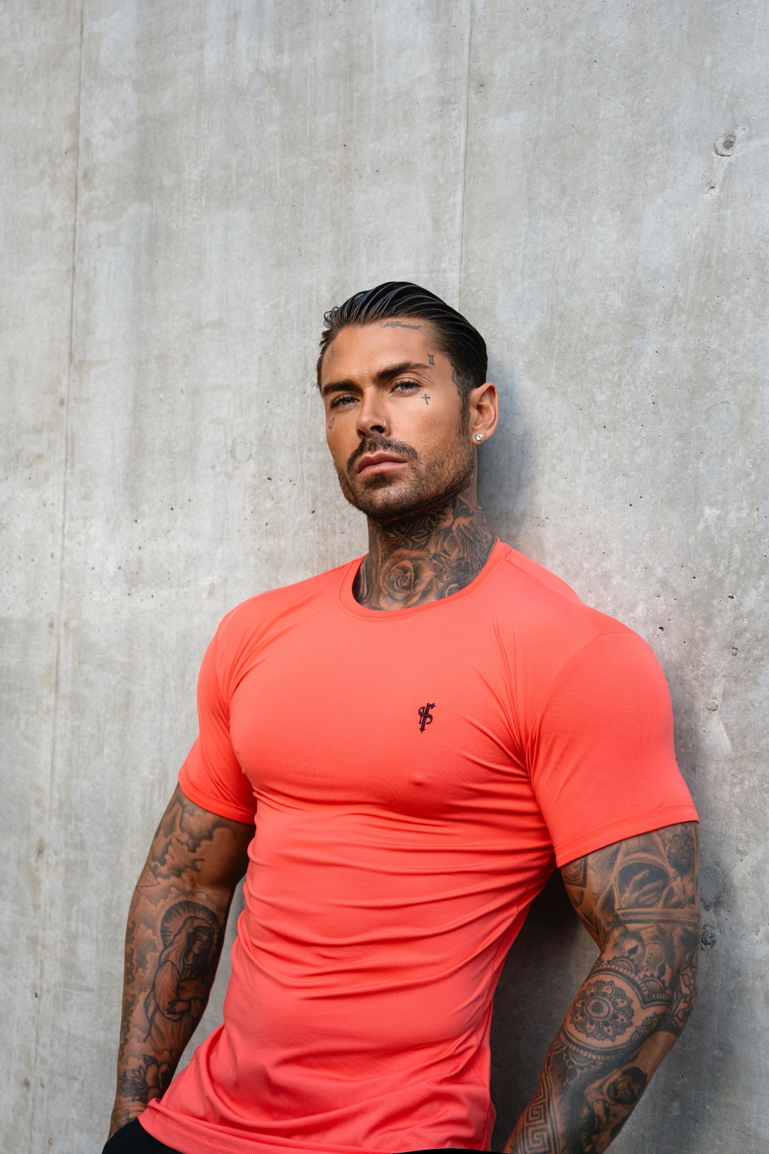 Coral / Black Gym Crew - FSH1278