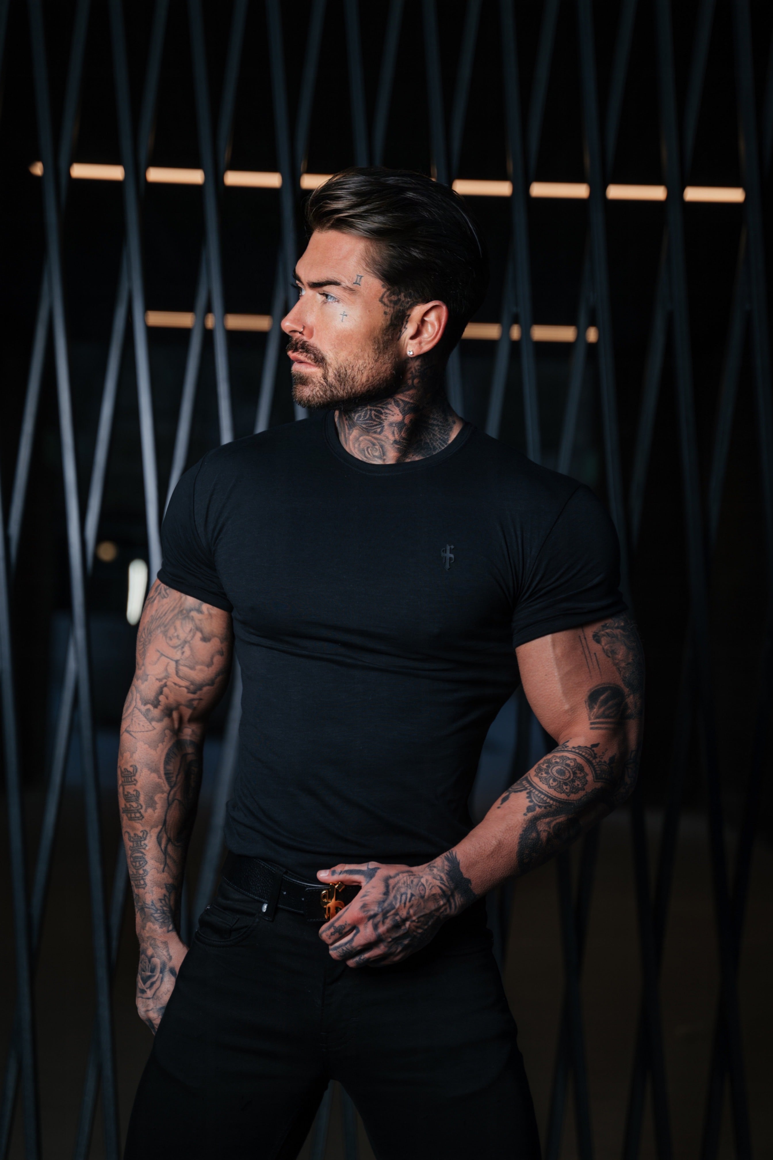 Black Slub Crew - FSH979