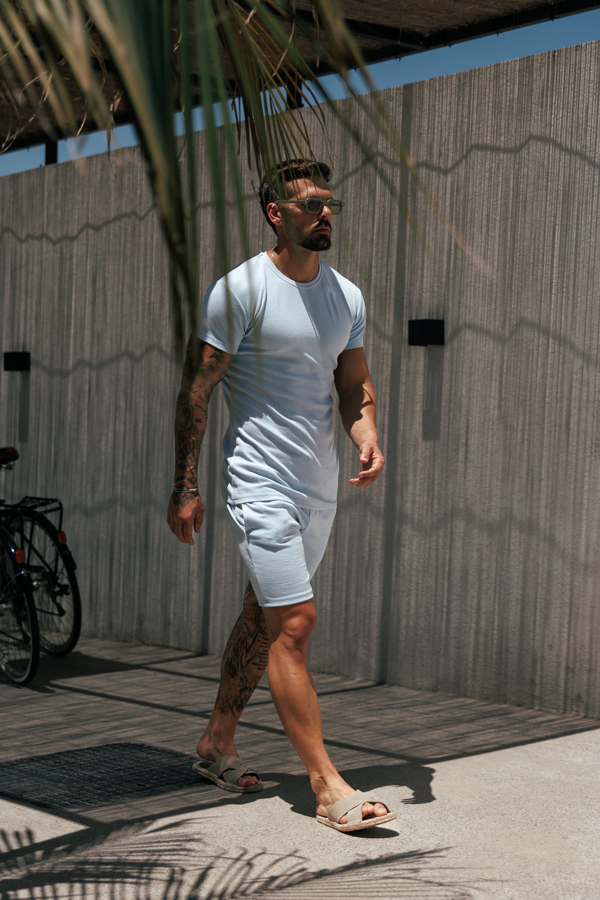 Jersey Cord Light Blue T-Shirt - FSR098 (PRE ORDER 29TH MAY)