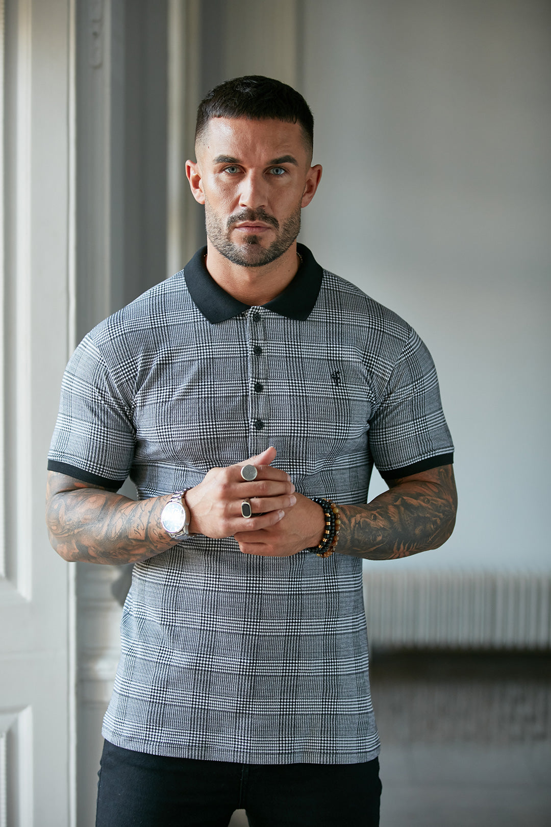 Prince Of Wales Polo Shirt - FSH385