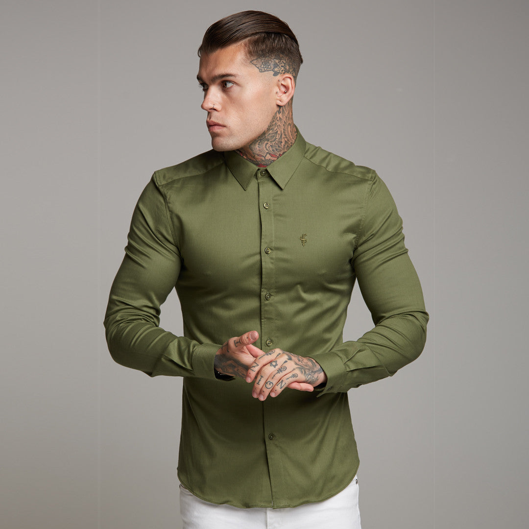 Super Slim Luxe Ultra Stretch Classic Khaki - FS337
