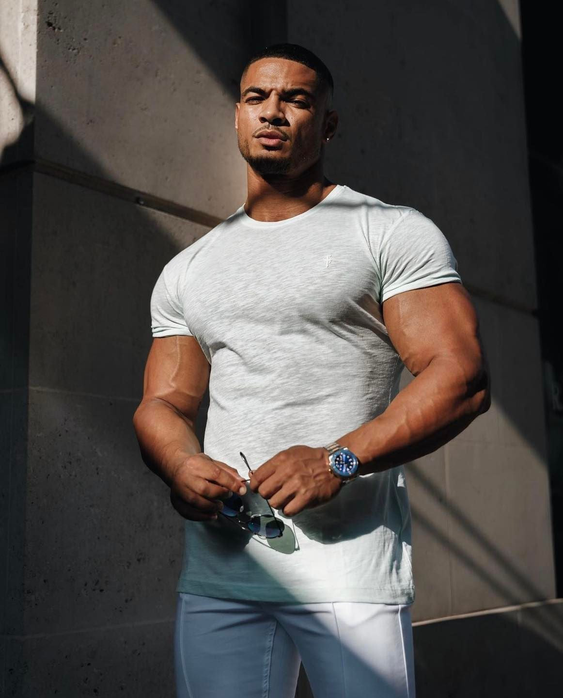 Mint Slub Crew Short Sleeve - FSH687