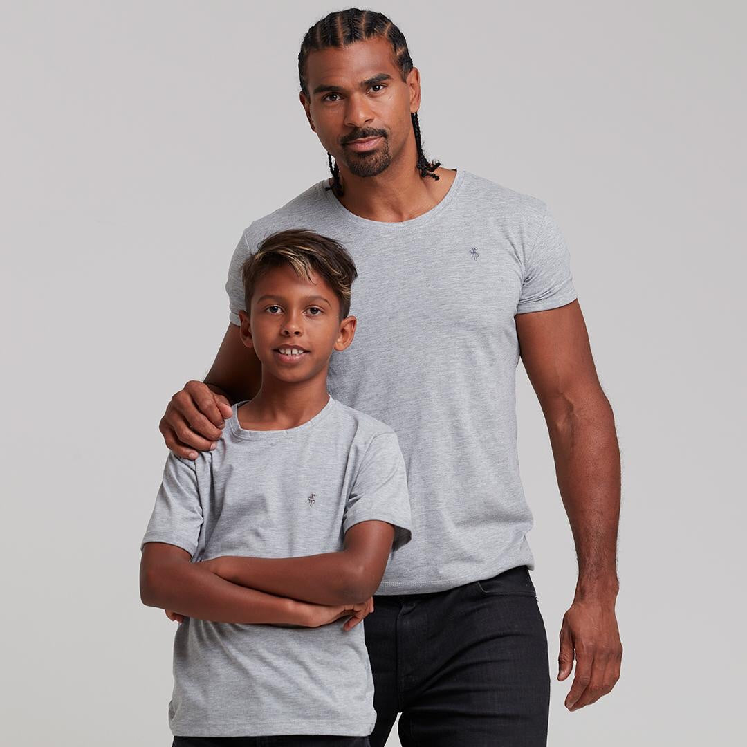 Boys Classic Grey Crew - FSB025 (LAST CHANCE)