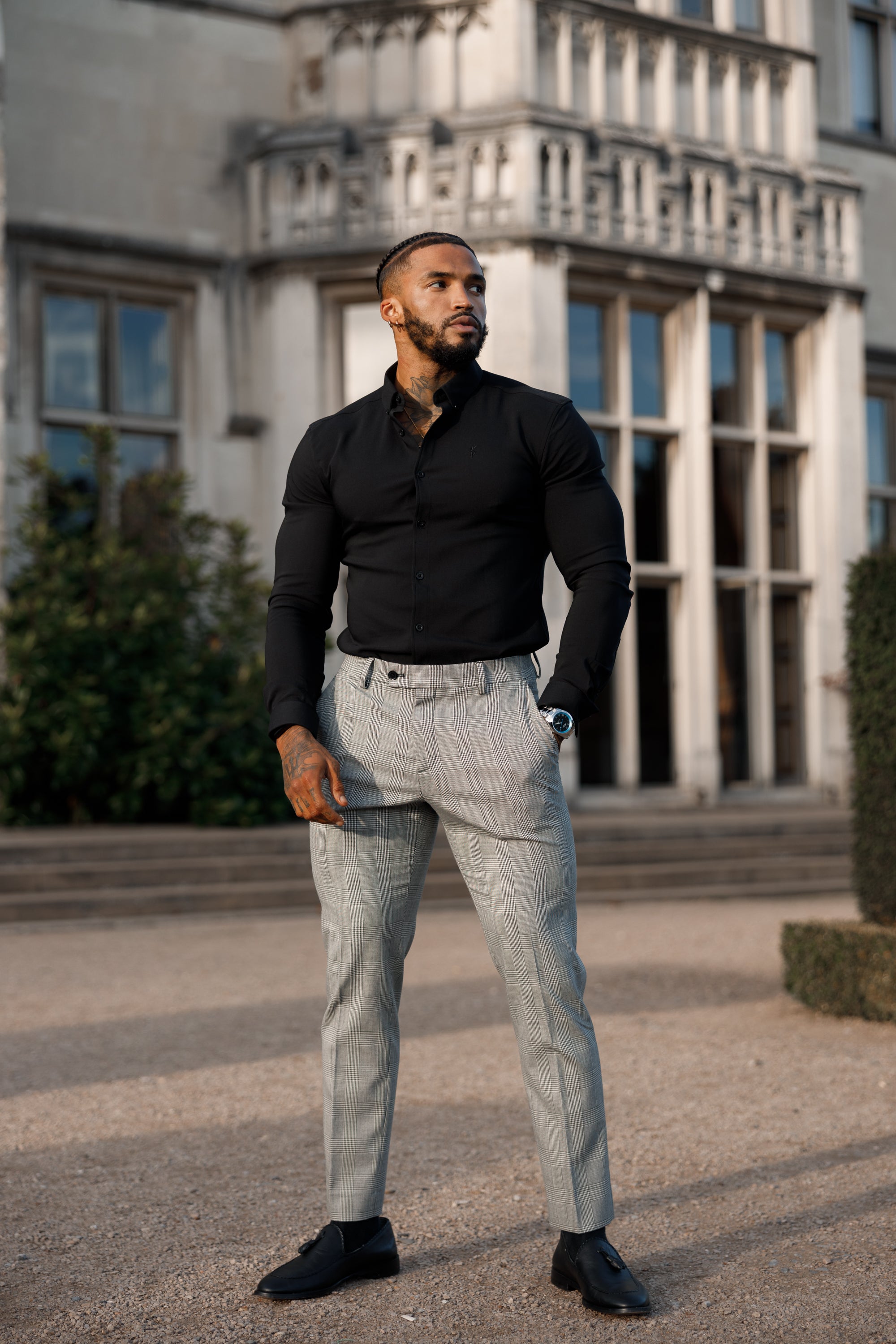 Super Slim Scuba Black Long Sleeve Stretch - FS829 (PRE ORDER 31ST MAY)