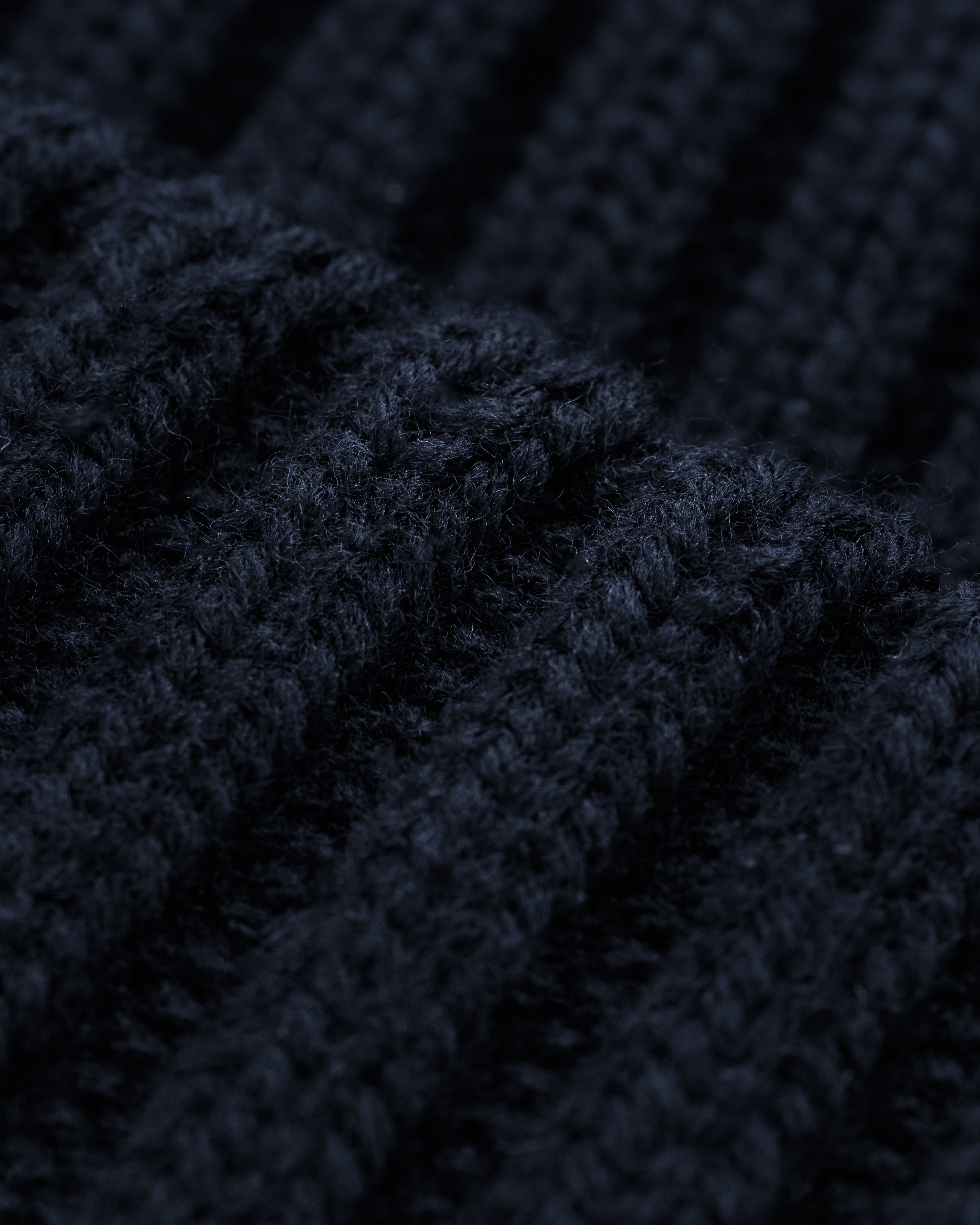 Ribbed Beanie Hat Navy - FSJ121