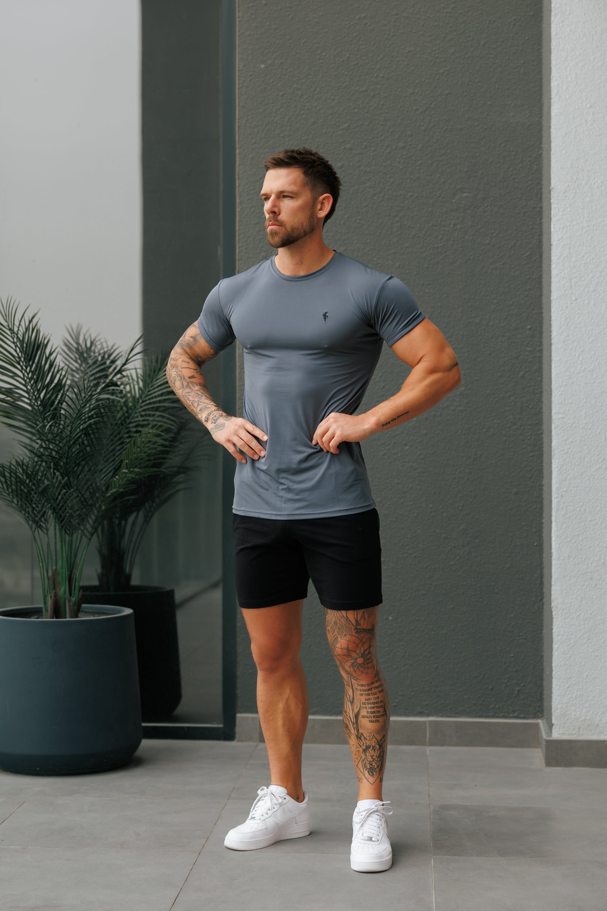 Charcoal / Black Gym Crew - FSH1274