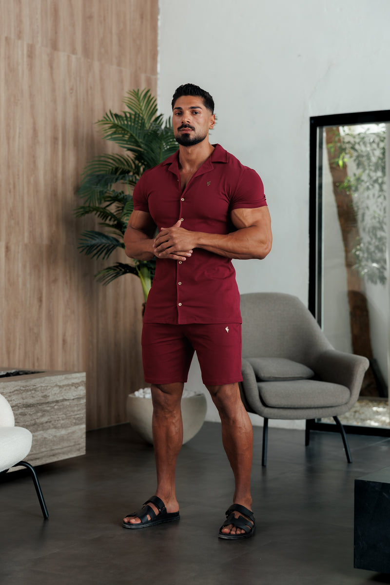 Father Sons Wine Pique Shorts - FSH1391