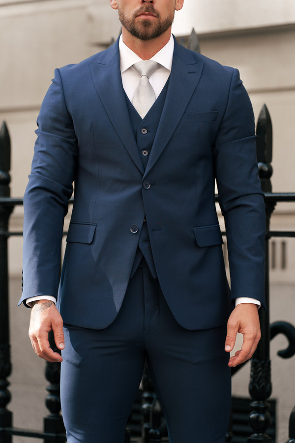 Father Sons Slim Formal Suit Jacket Navy - FSJKT013 (PRE ORDER 14TH AUGUST)