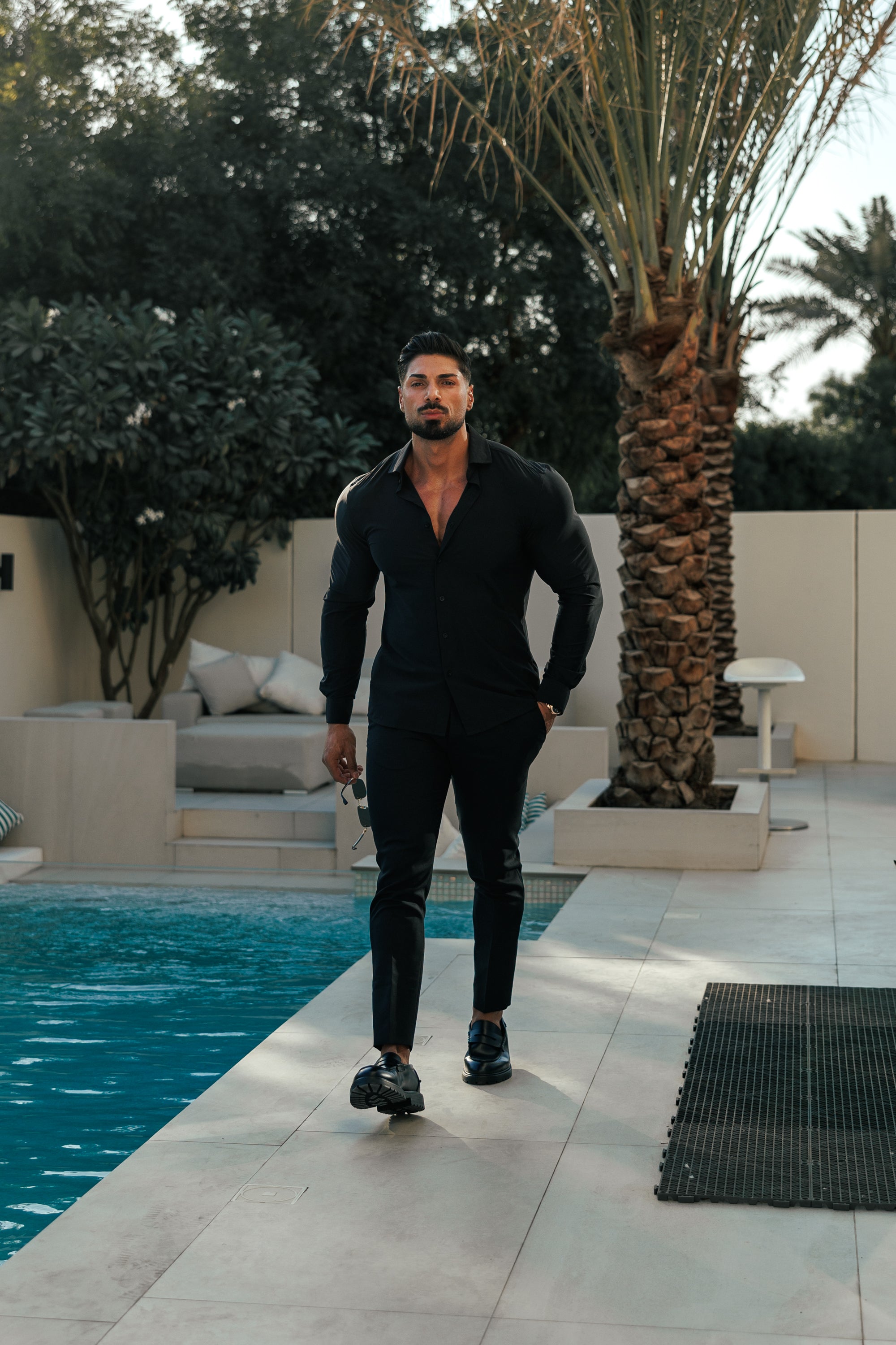 Ultra Stretch Compression Shirt Long Sleeve Black - FS1234