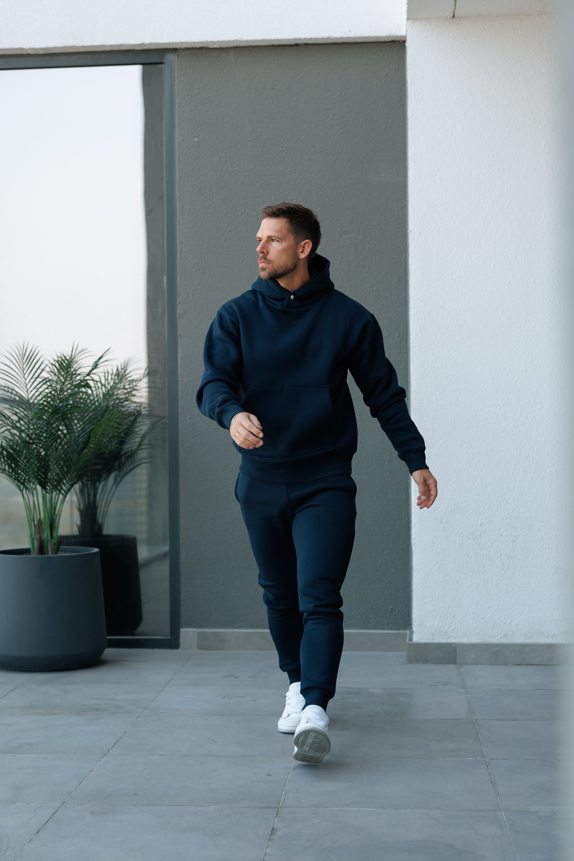Navy Oversized Bottoms - FSR005