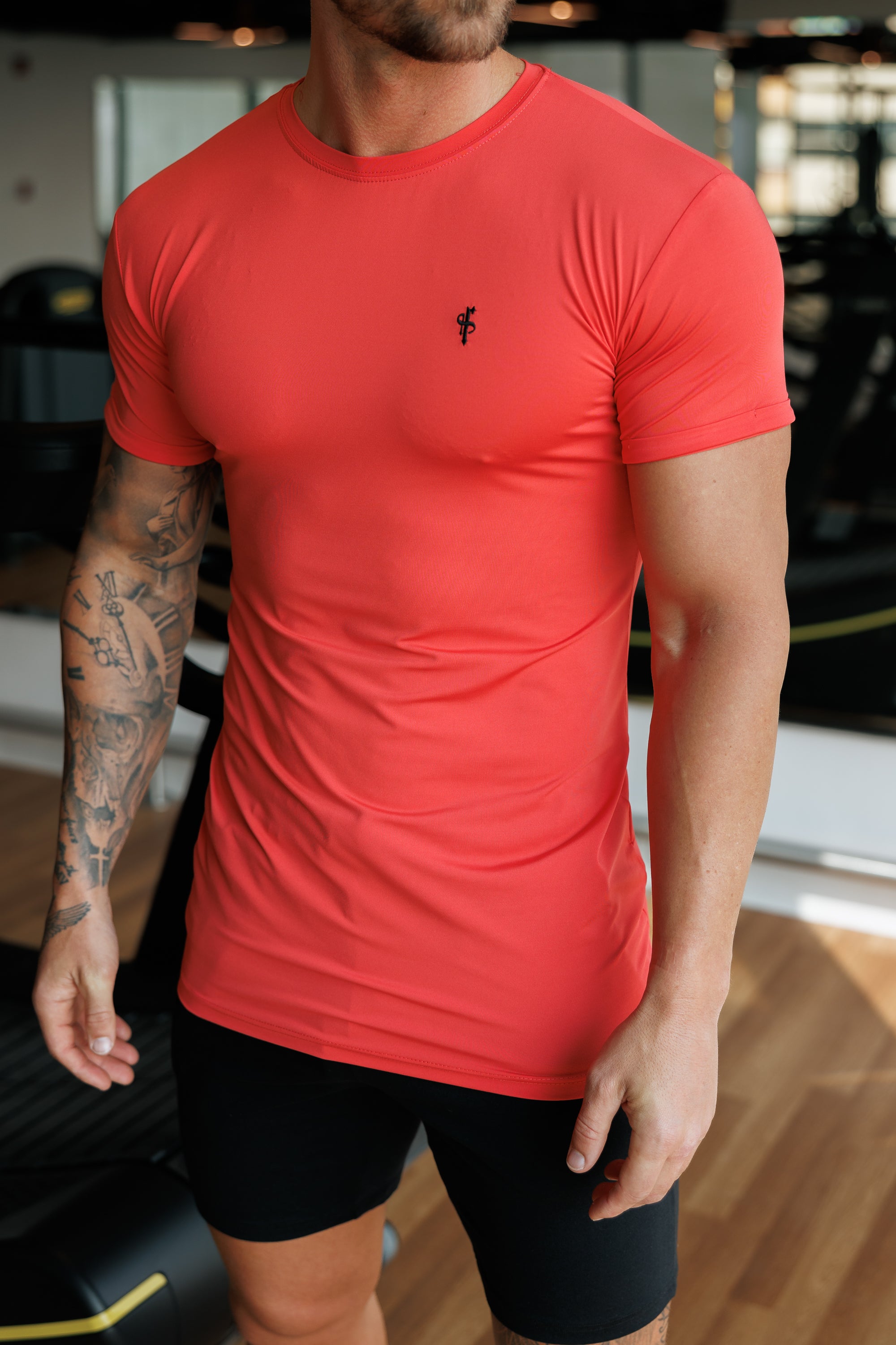 Coral / Black Gym Crew - FSH1278