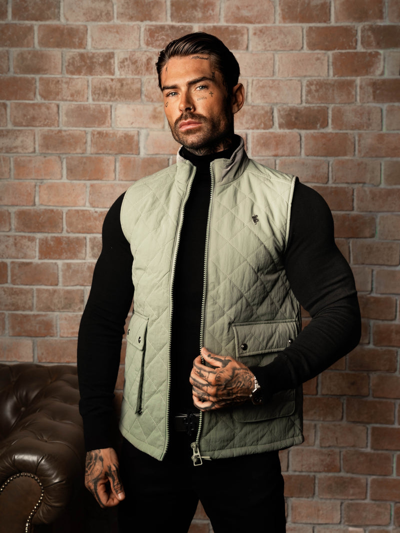 FS Sage Padded Gilet With Front Pockets  - FSN210  (PRE ORDER 14TH DECEMBER) 