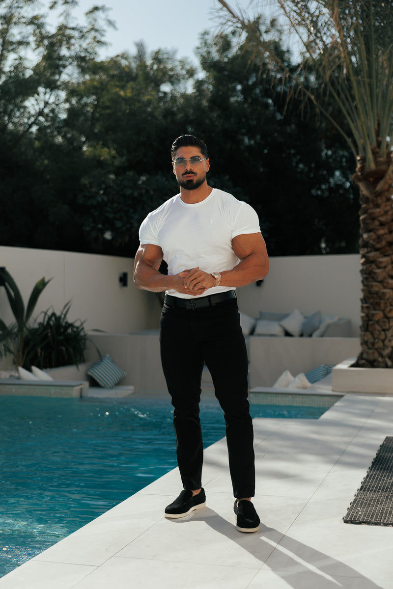 Father Sons Black Relaxed Tencel Jeans - FSJEAN019