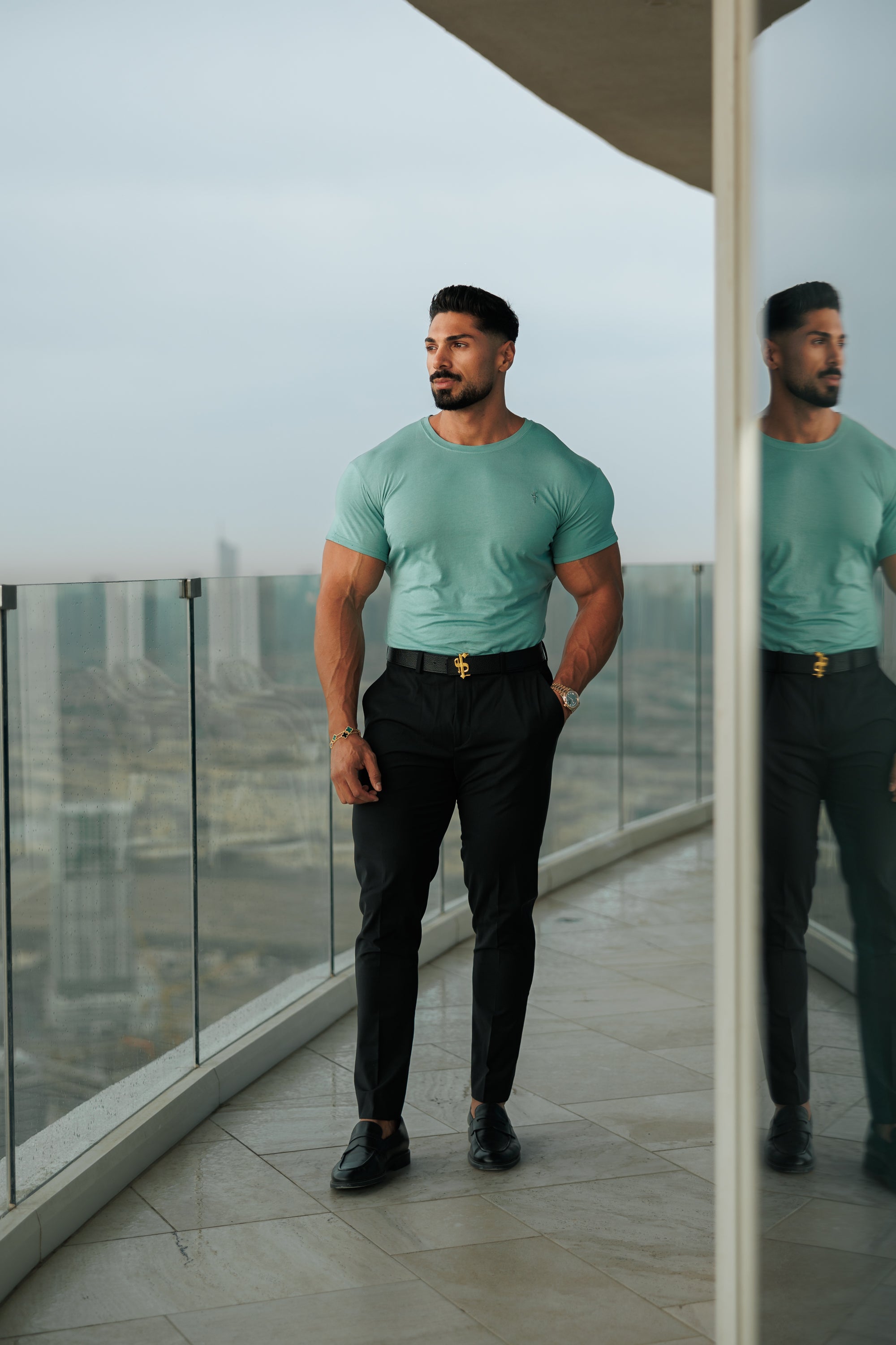 New Green Bamboo Crew - FSH1176