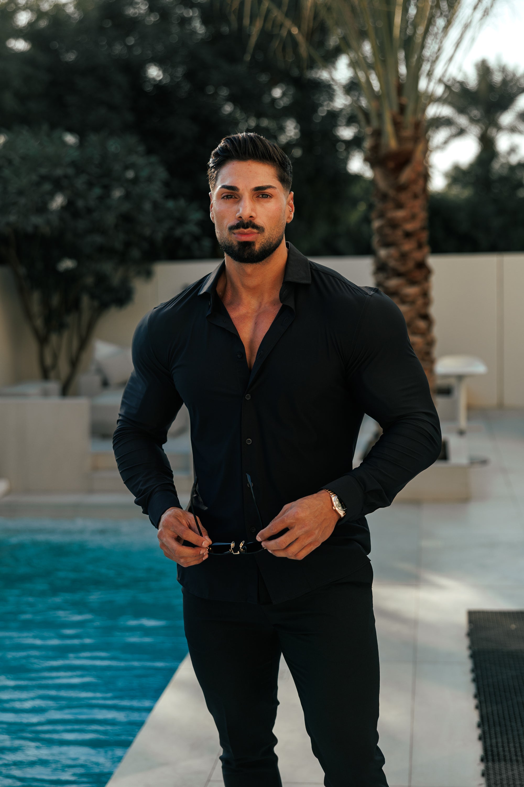 Ultra Stretch Compression Shirt Long Sleeve Black - FS1234