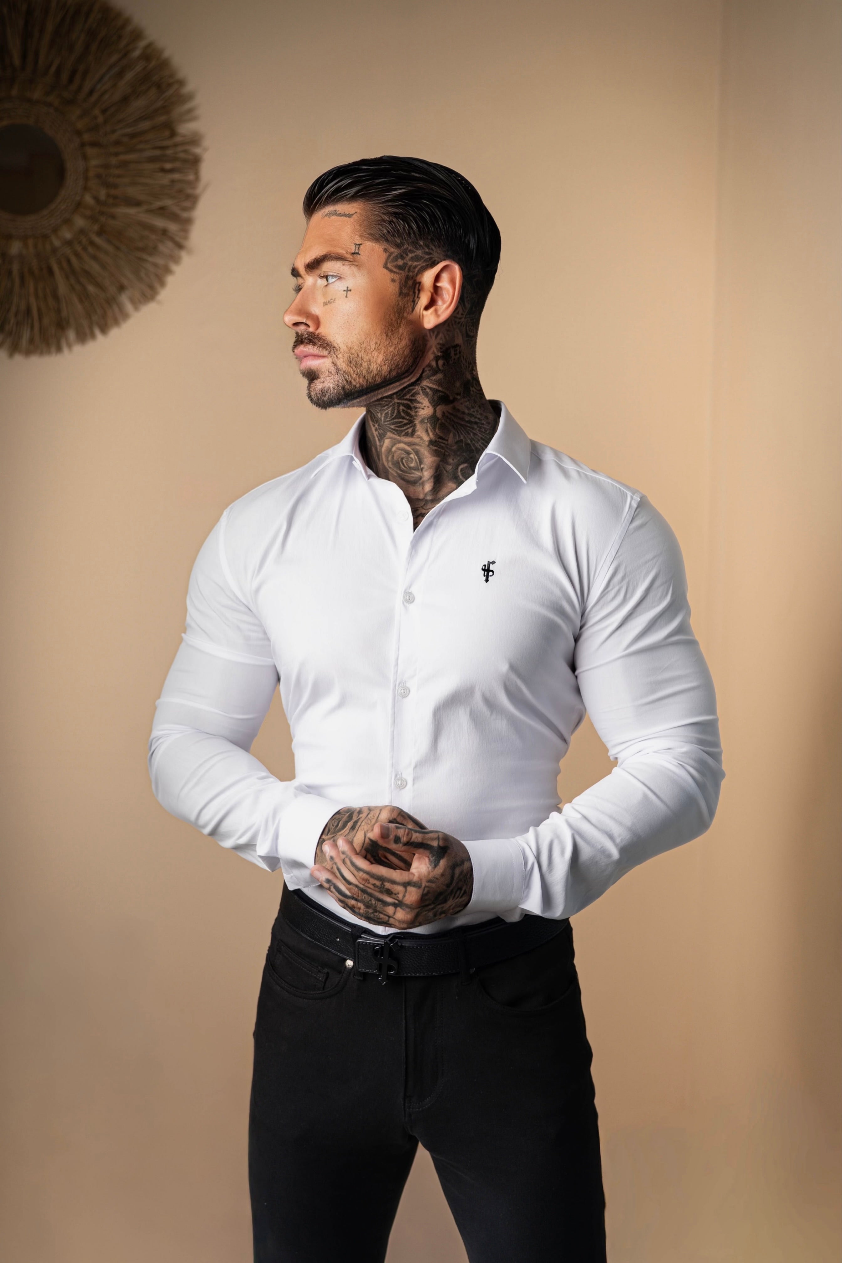 Super Slim Stretch Classic White - FS099