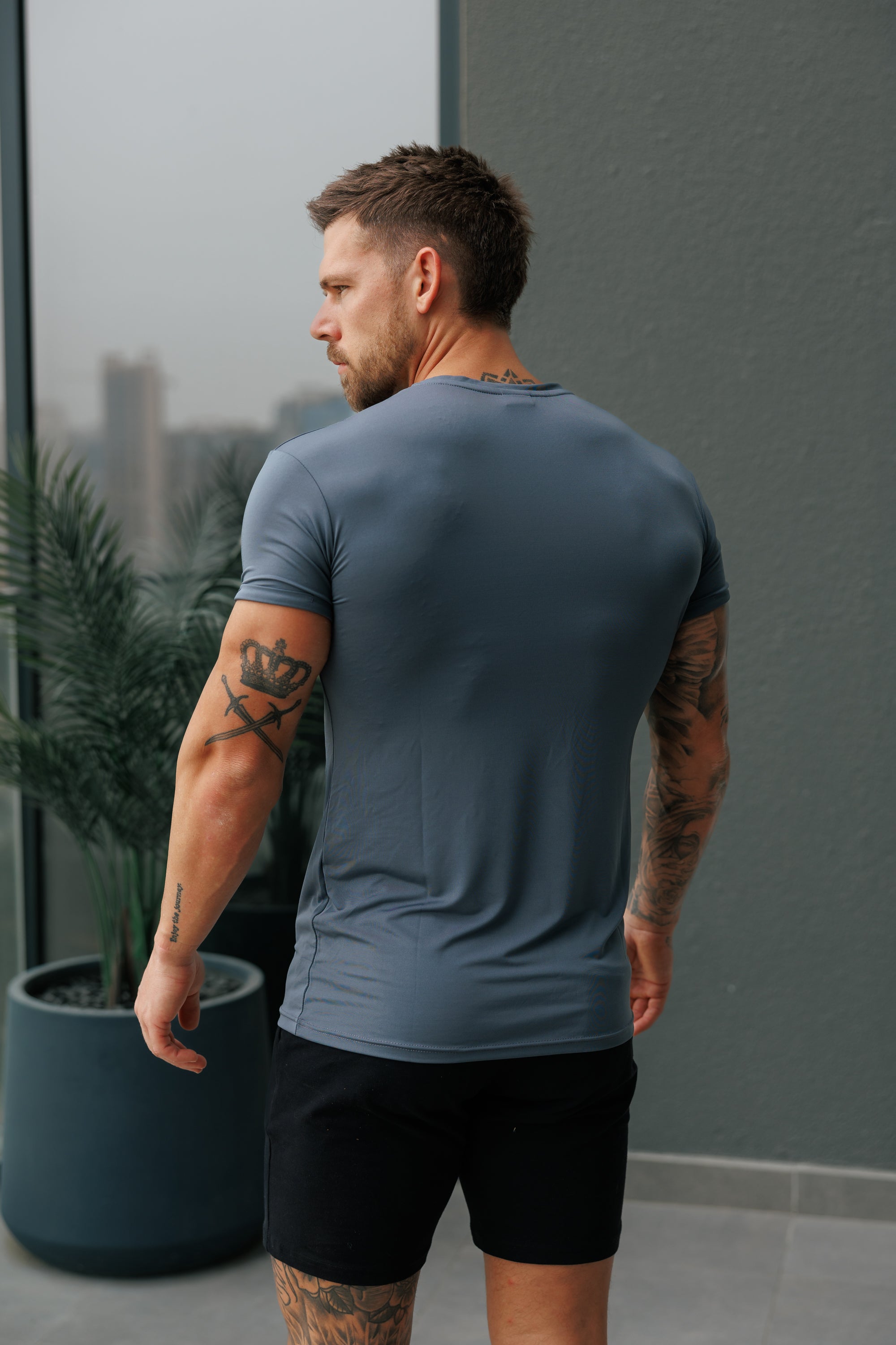 Charcoal / Black Gym Crew - FSH1274