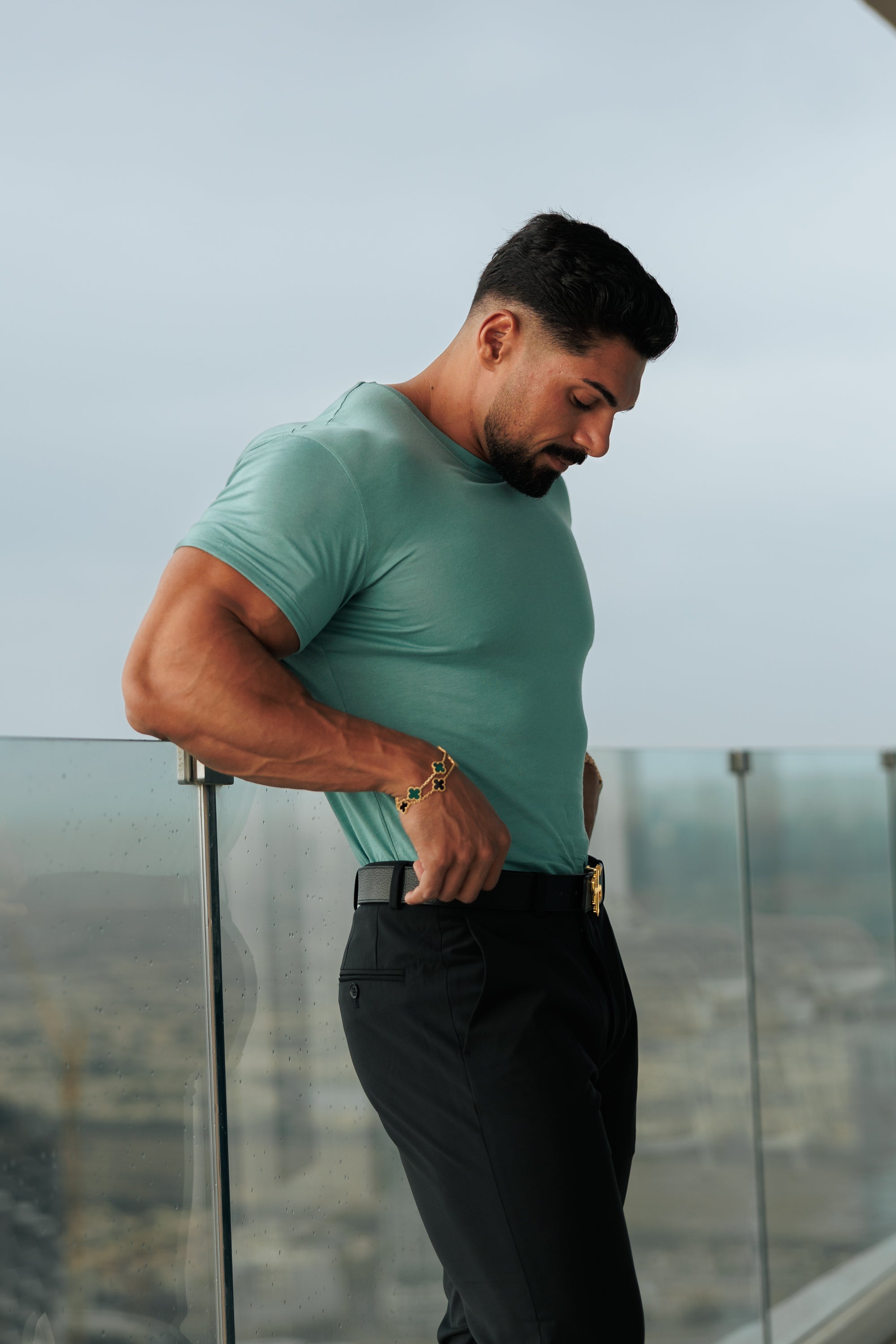 New Green Bamboo Crew - FSH1176