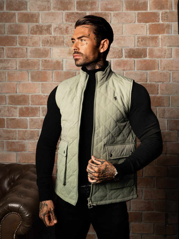 FS Sage Padded Gilet With Front Pockets  - FSN210  (PRE ORDER 14TH DECEMBER) 