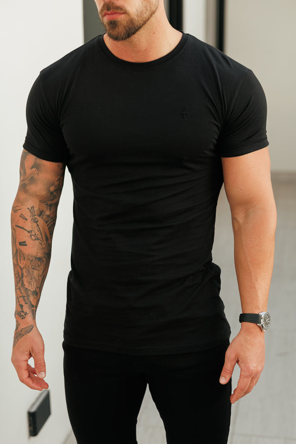 Father Sons 3 x Boxed Crew T-shirts Black, Navy, White - FSH1432 (PRE ORDER 10TH DECEMBER)