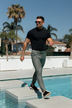 Father Sons Slim Formal Khaki Stretch Pants - FST027  