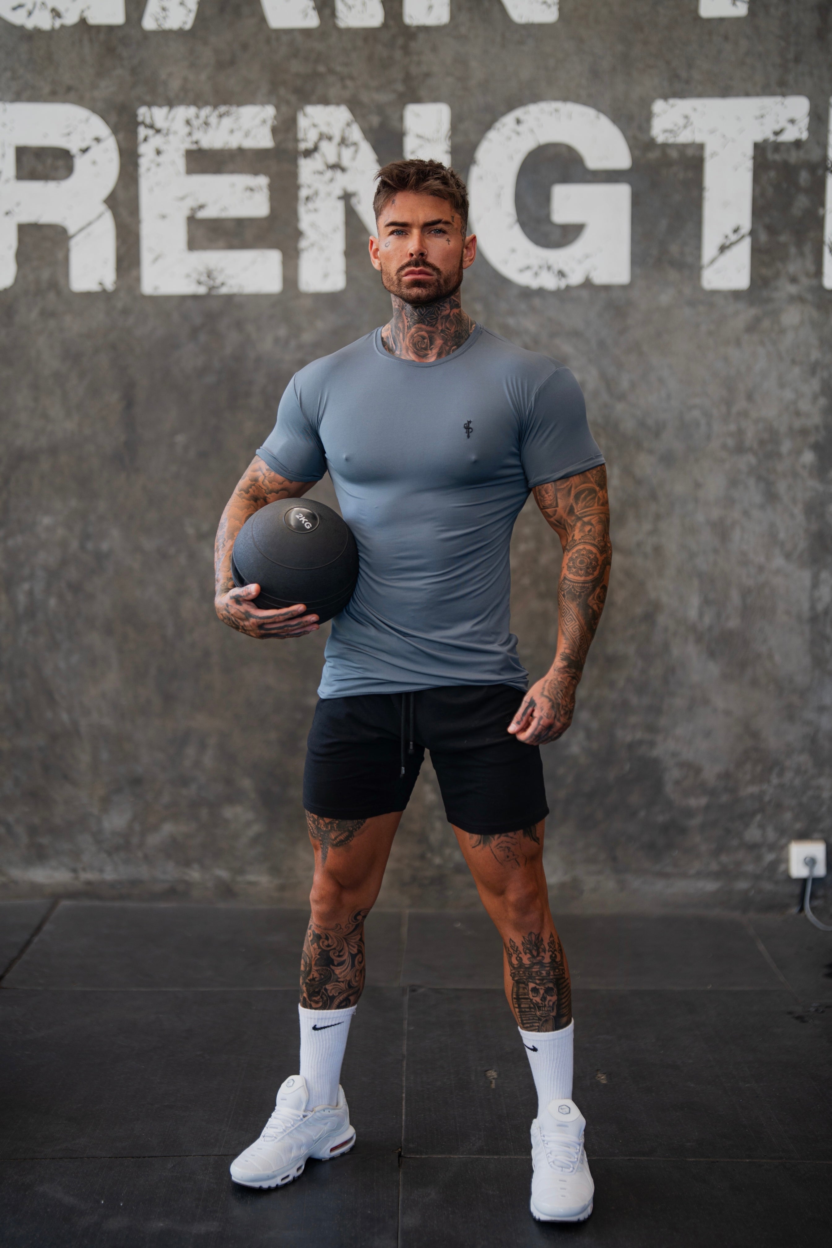 Charcoal / Black Gym Crew - FSH1274