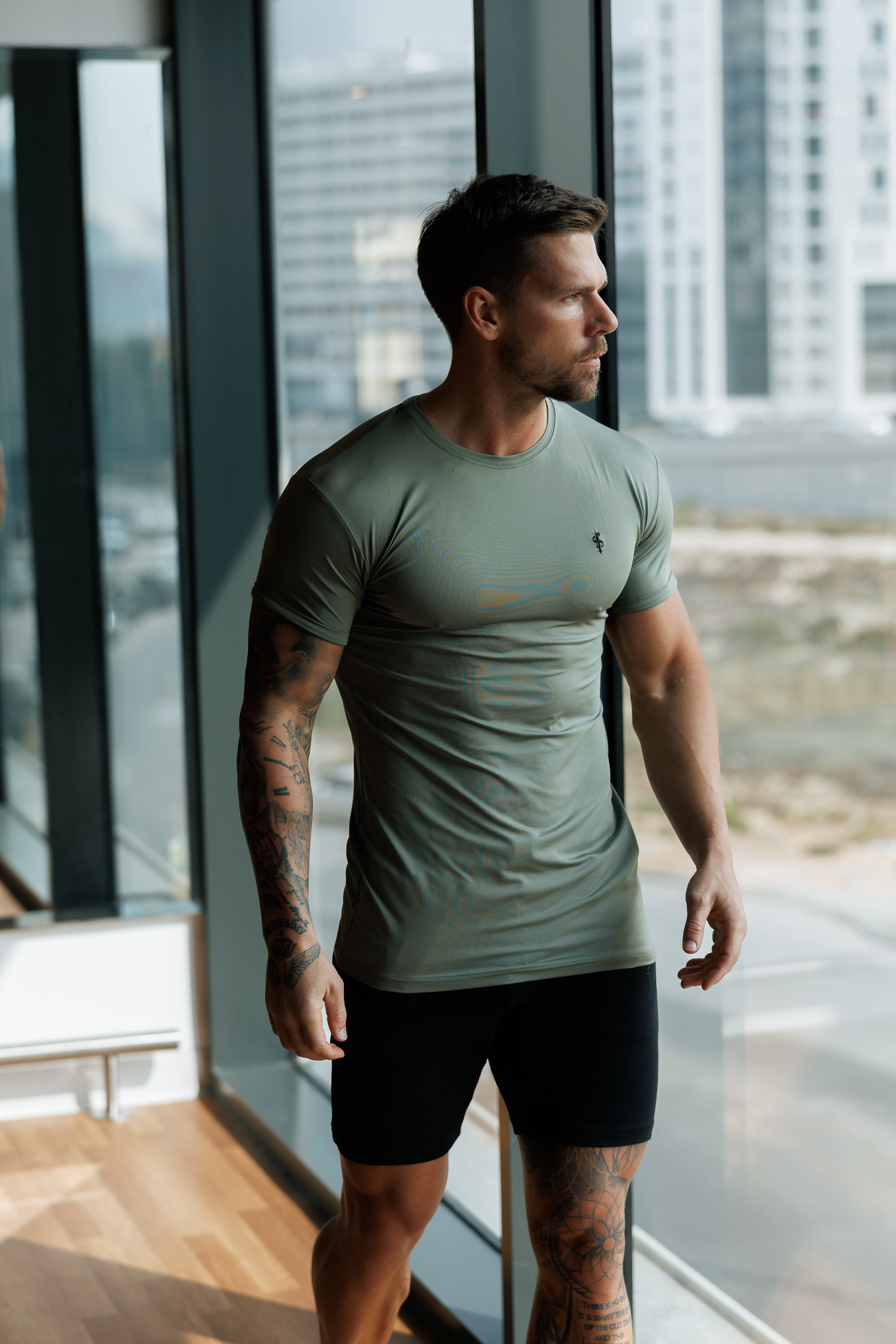 Olive / Black Gym Crew - FSH1279