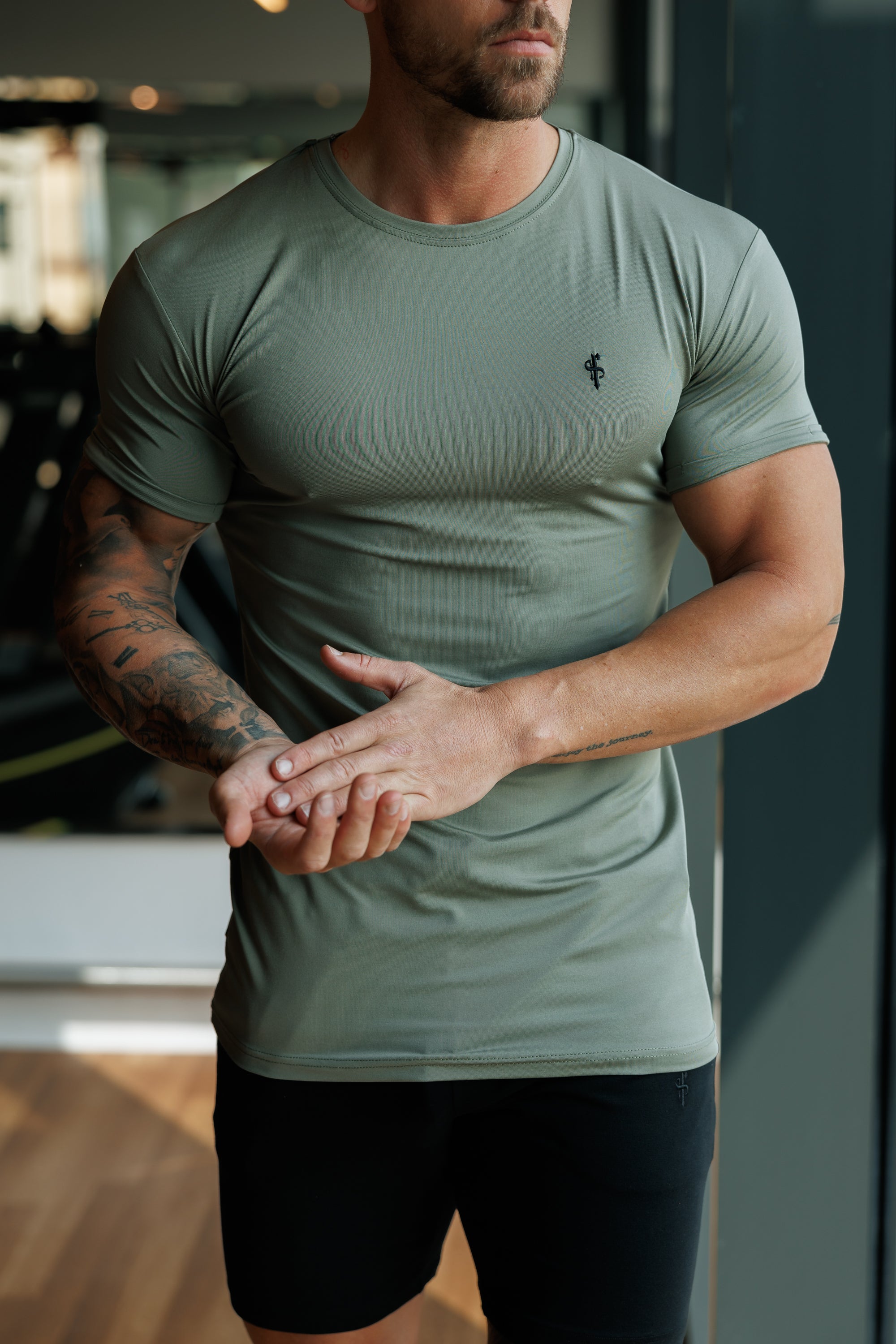 Olive / Black Gym Crew - FSH1279
