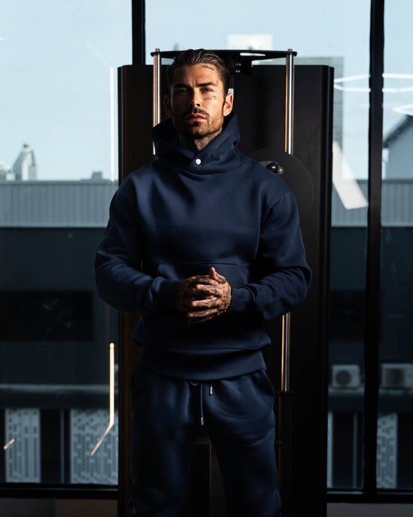 FS Navy Oversized Sweat Pants - FSR005