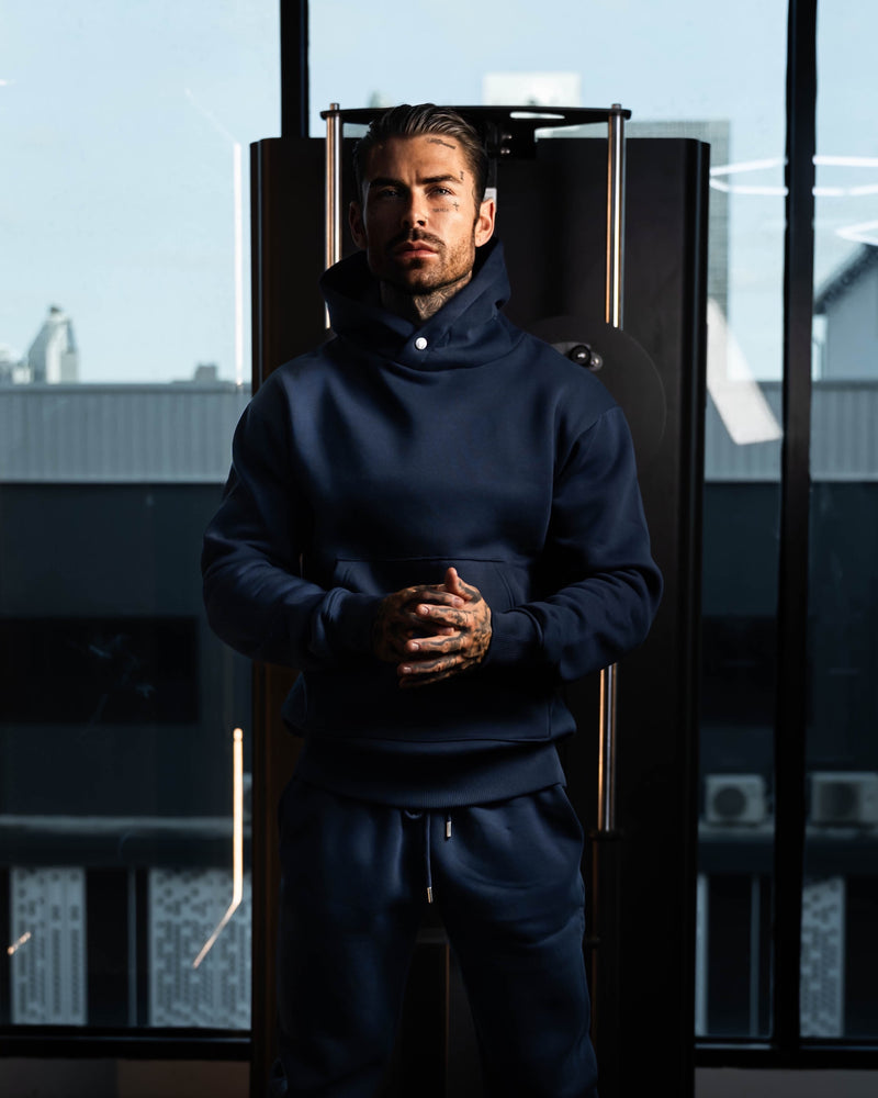 FS Navy Oversized Sweat Pants - FSR005