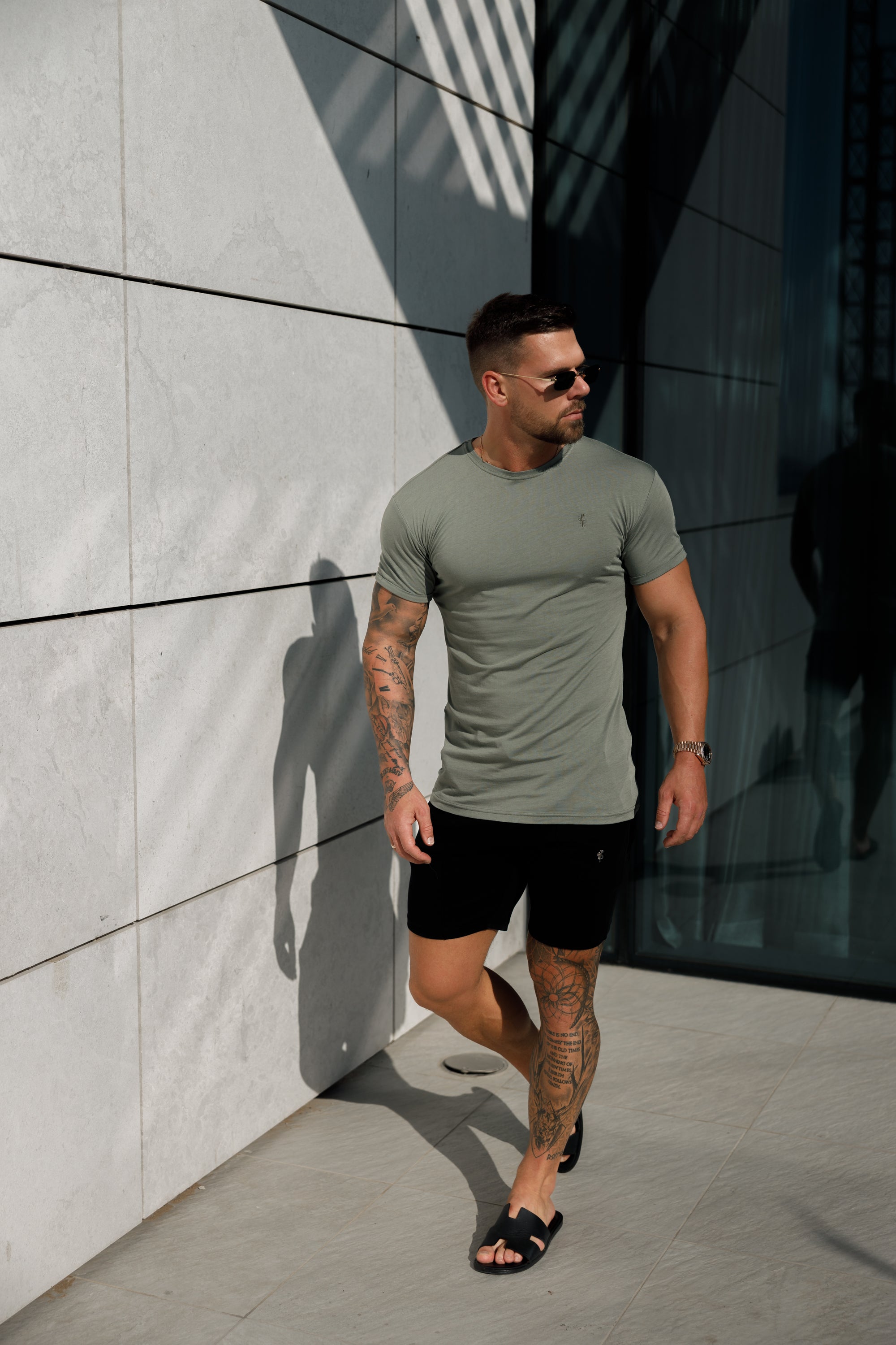 Olive Bamboo Crew - FSH982