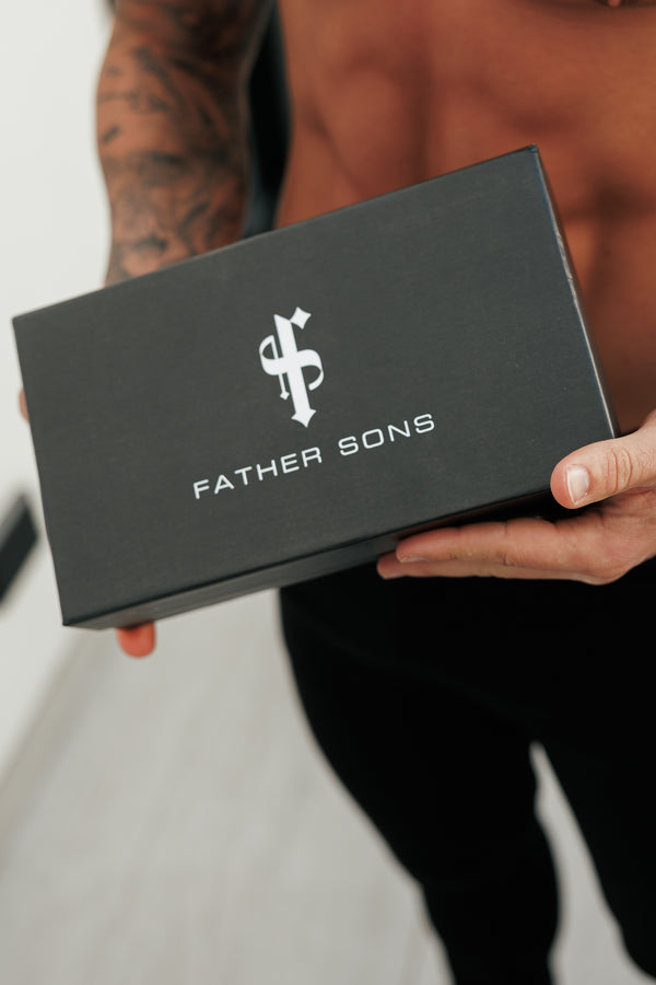 Father Sons 3 x Boxed Crew T-shirts Black, Navy, White - FSH1432 (PRE ORDER 10TH DECEMBER)