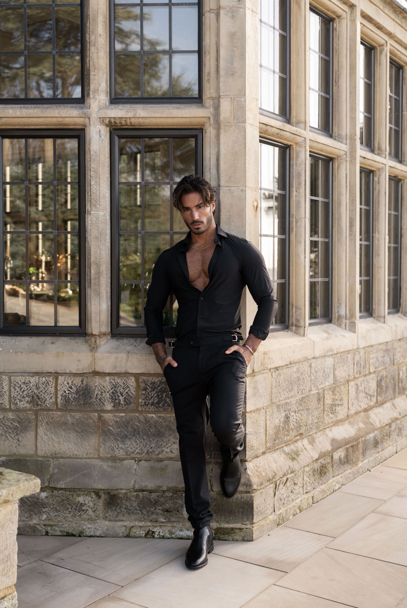 Ultra Stretch Compression Shirt Long Sleeve Black - FS1234