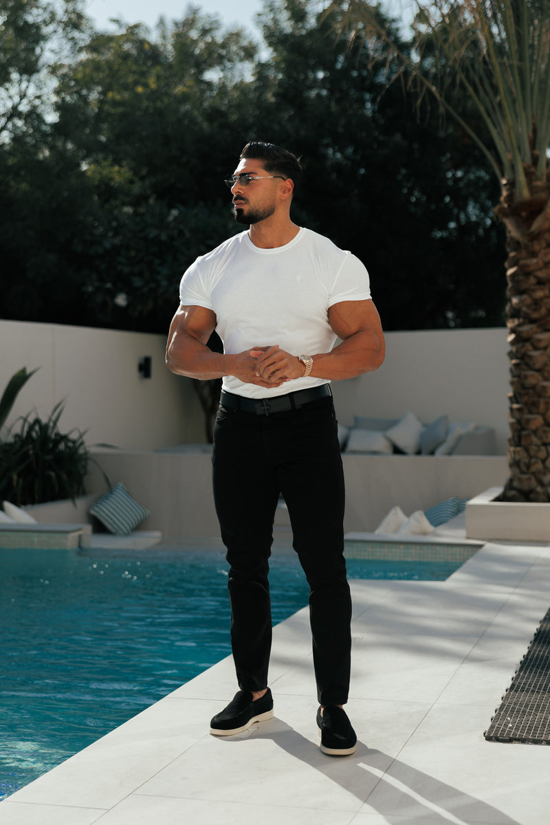 Father Sons Black Relaxed Tencel Jeans - FSJEAN019