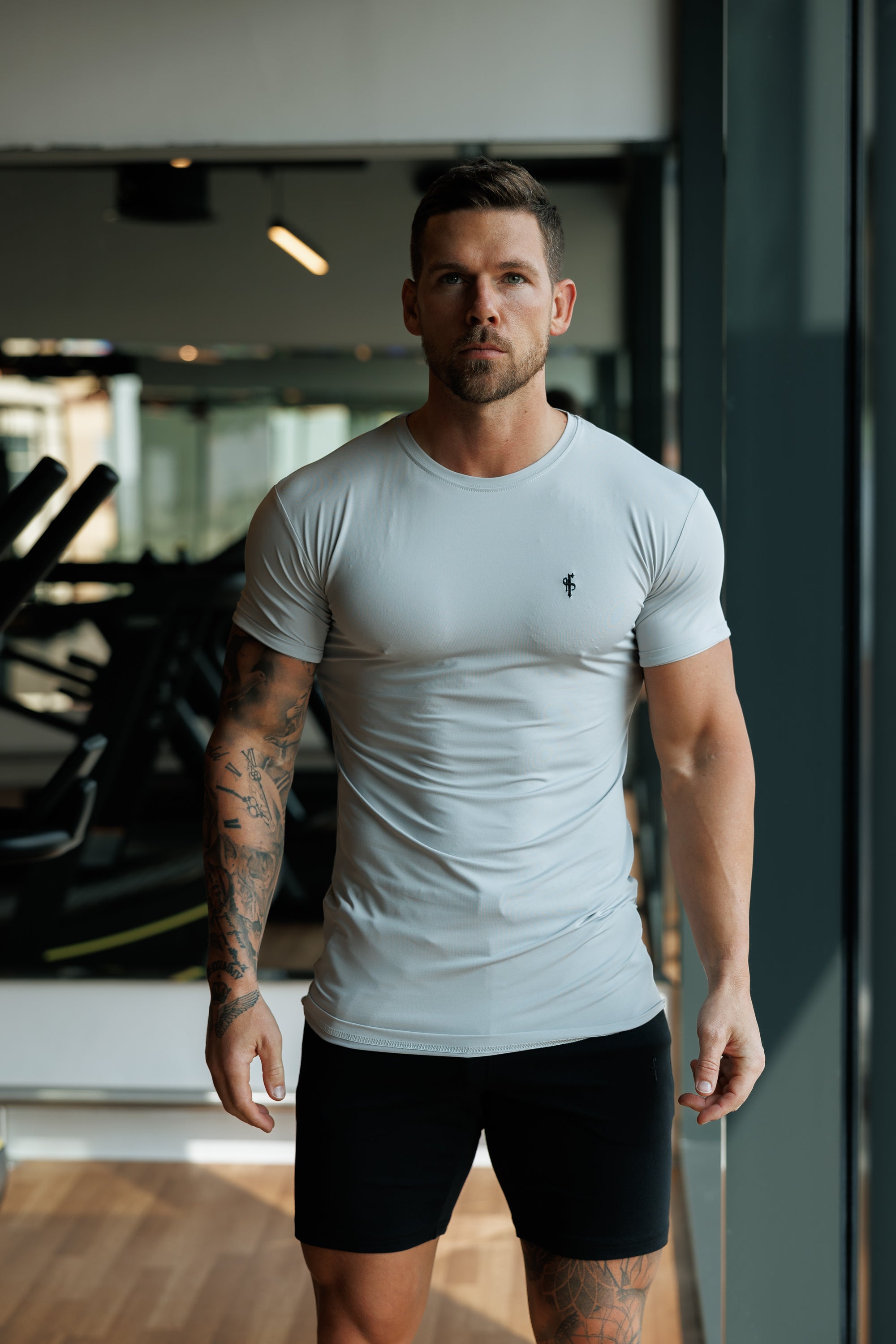Light Grey / Black Gym Crew - FSH1275