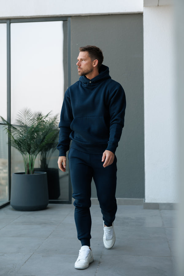 FS Navy Oversized Sweat Pants - FSR005