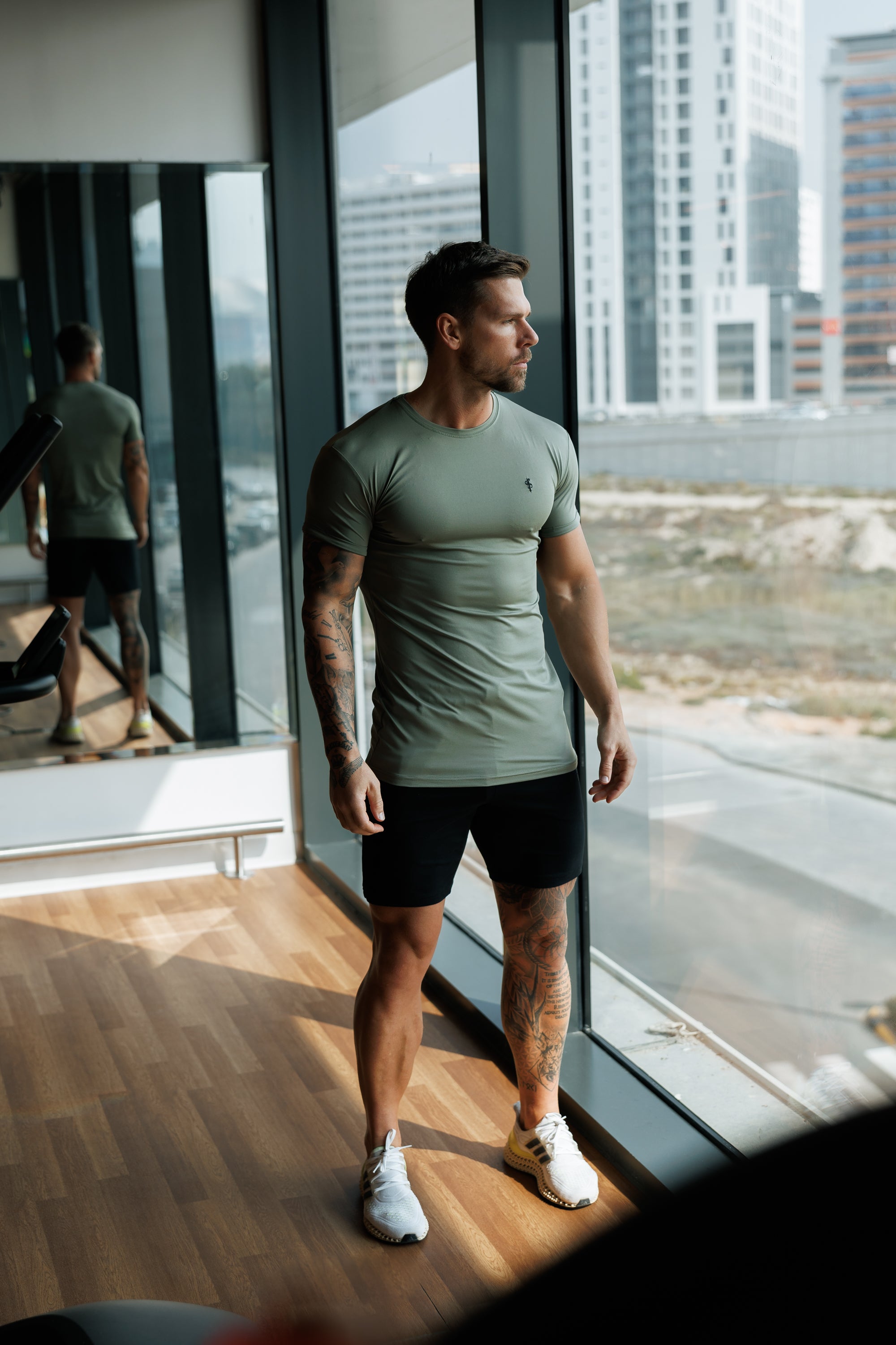Olive / Black Gym Crew - FSH1279