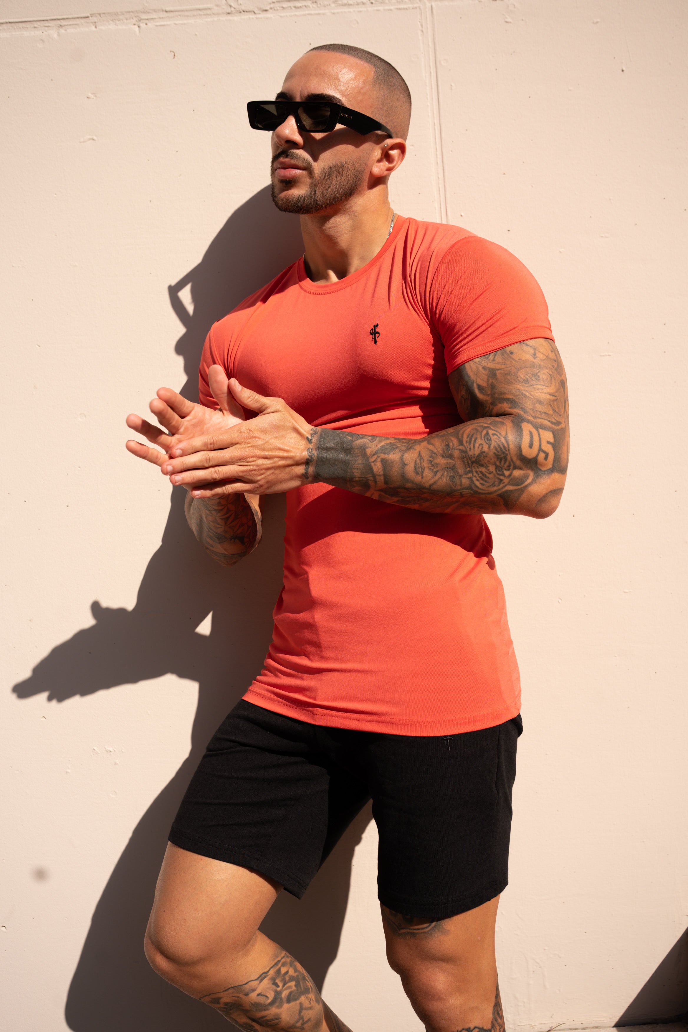 Coral / Black Gym Crew - FSH1278