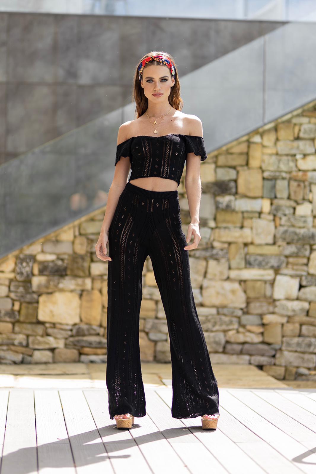 Ayla Knitted Crop Top