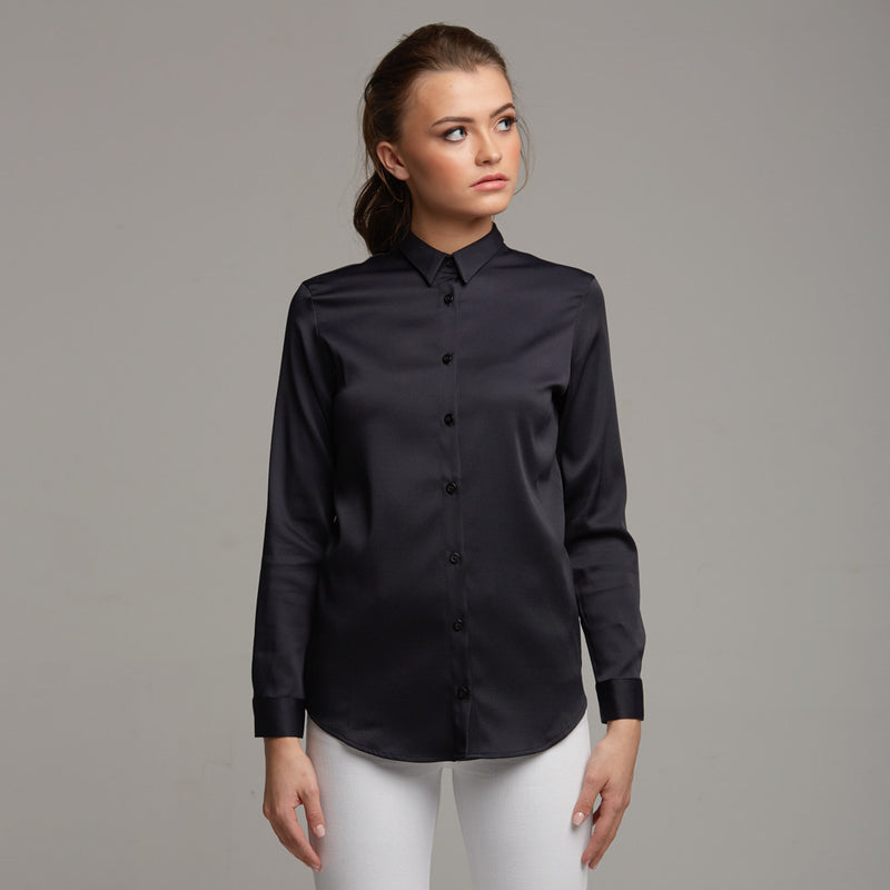 PLAIN JANE NAVY SHIRT - CT008