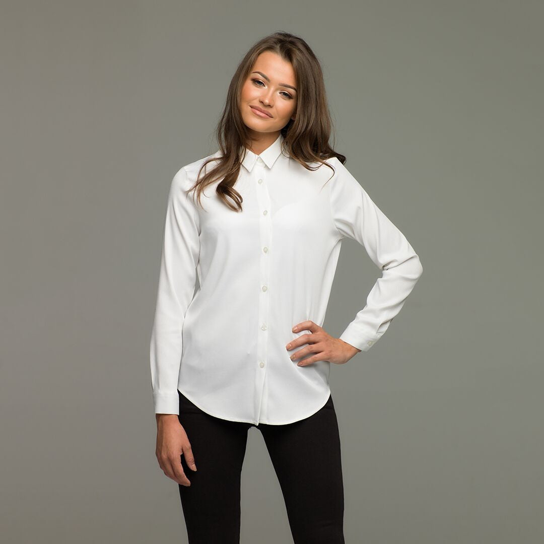 PLAIN JANE WHITE SHIRT - CT009