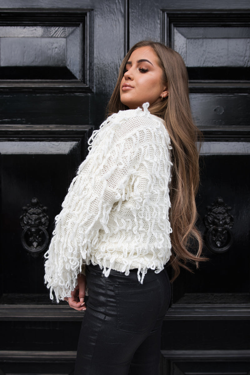HARPER TASSEL CARDIGAN - CT094