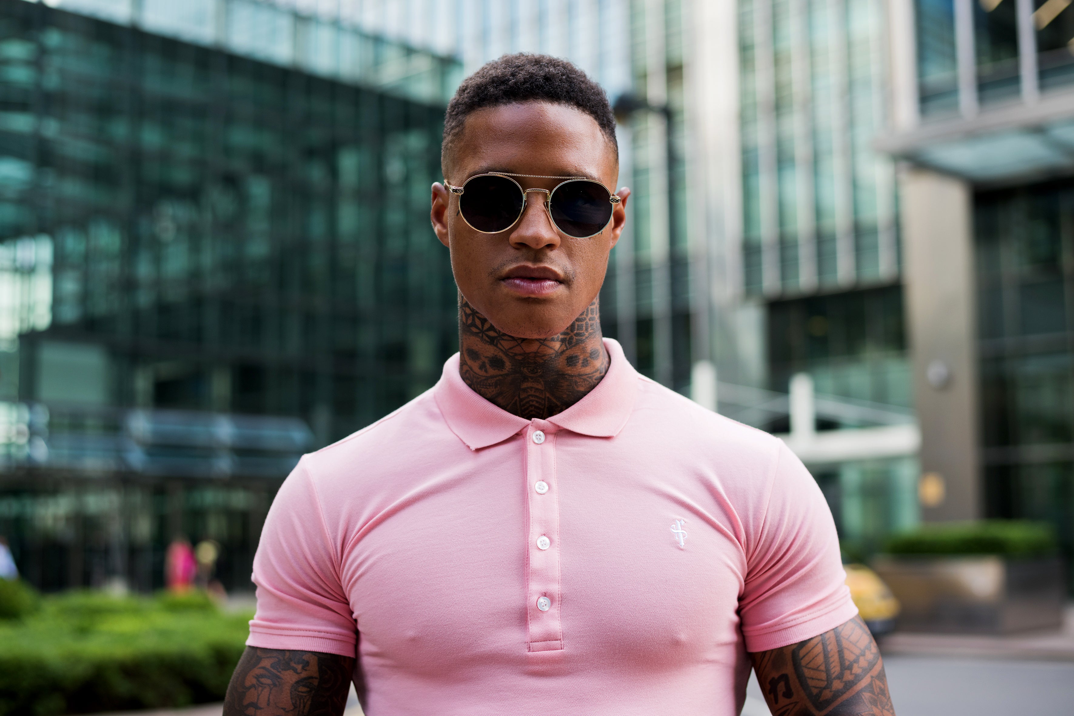 Classic Rose Pink Polo Shirt - FSH246