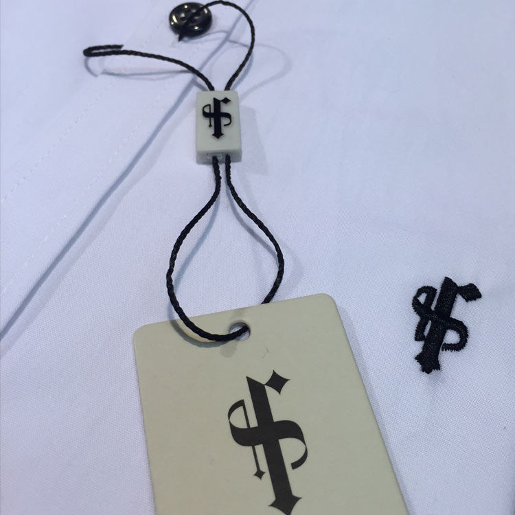 Classic White & Grey -  FS061  (LAST CHANCE)