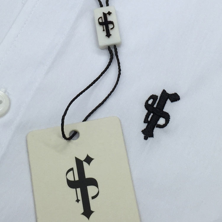 Super Slim Stretch Classic White Short Sleeve - FS126