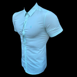 Father Sons Super Slim Stretch Classic Mint Short Sleeve - FS870