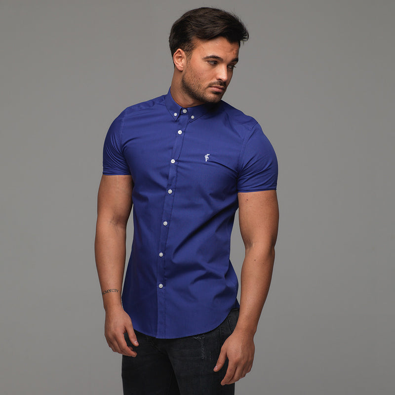 Father Sons Classic Indigo Blue Short Sleeve - FS241 (LAST CHANCE)