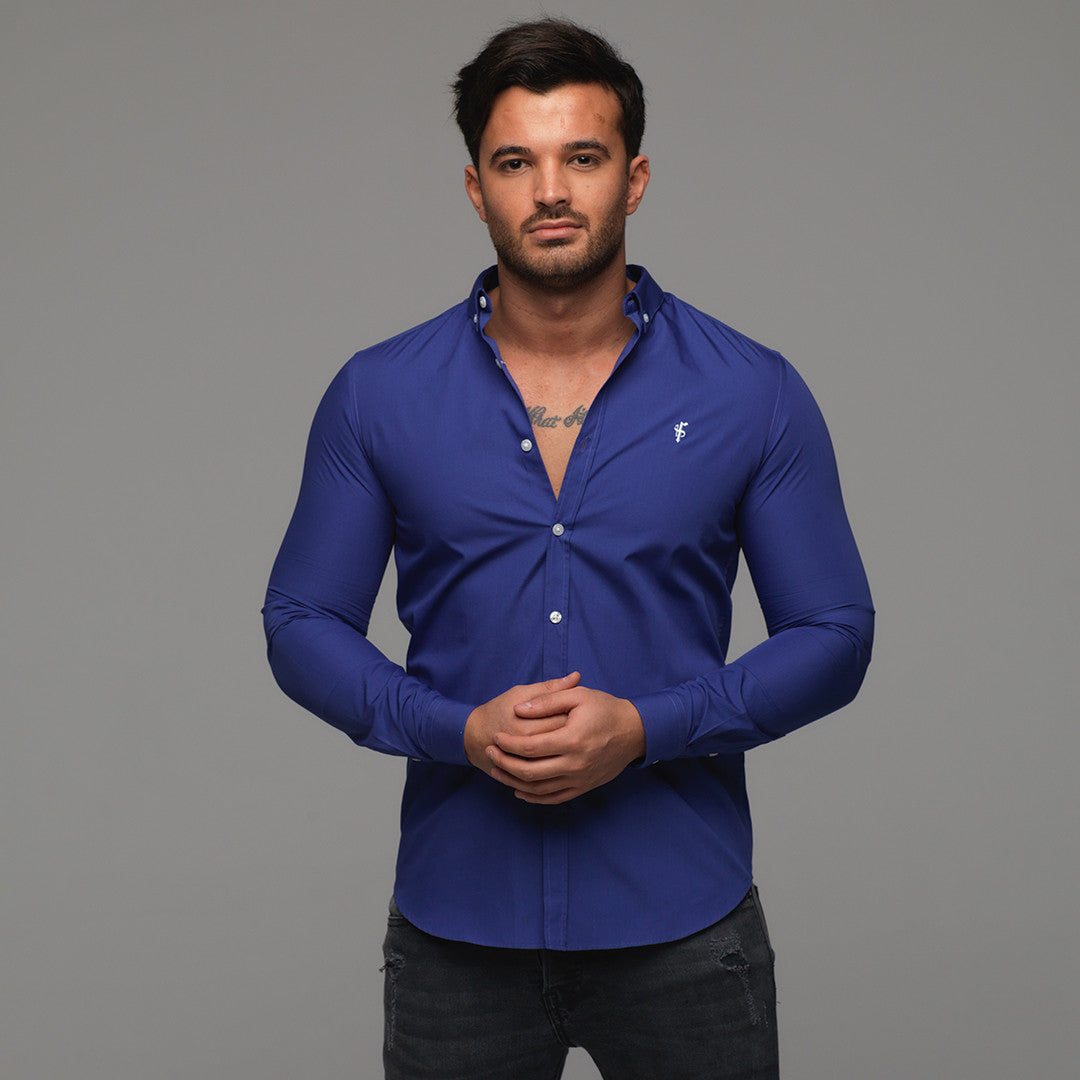 Classic Indigo Blue Long Sleeve - FS240
